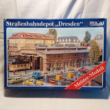 mes-94990	Pola 675 H0 Straßenbahndepot Dresden Bausatz