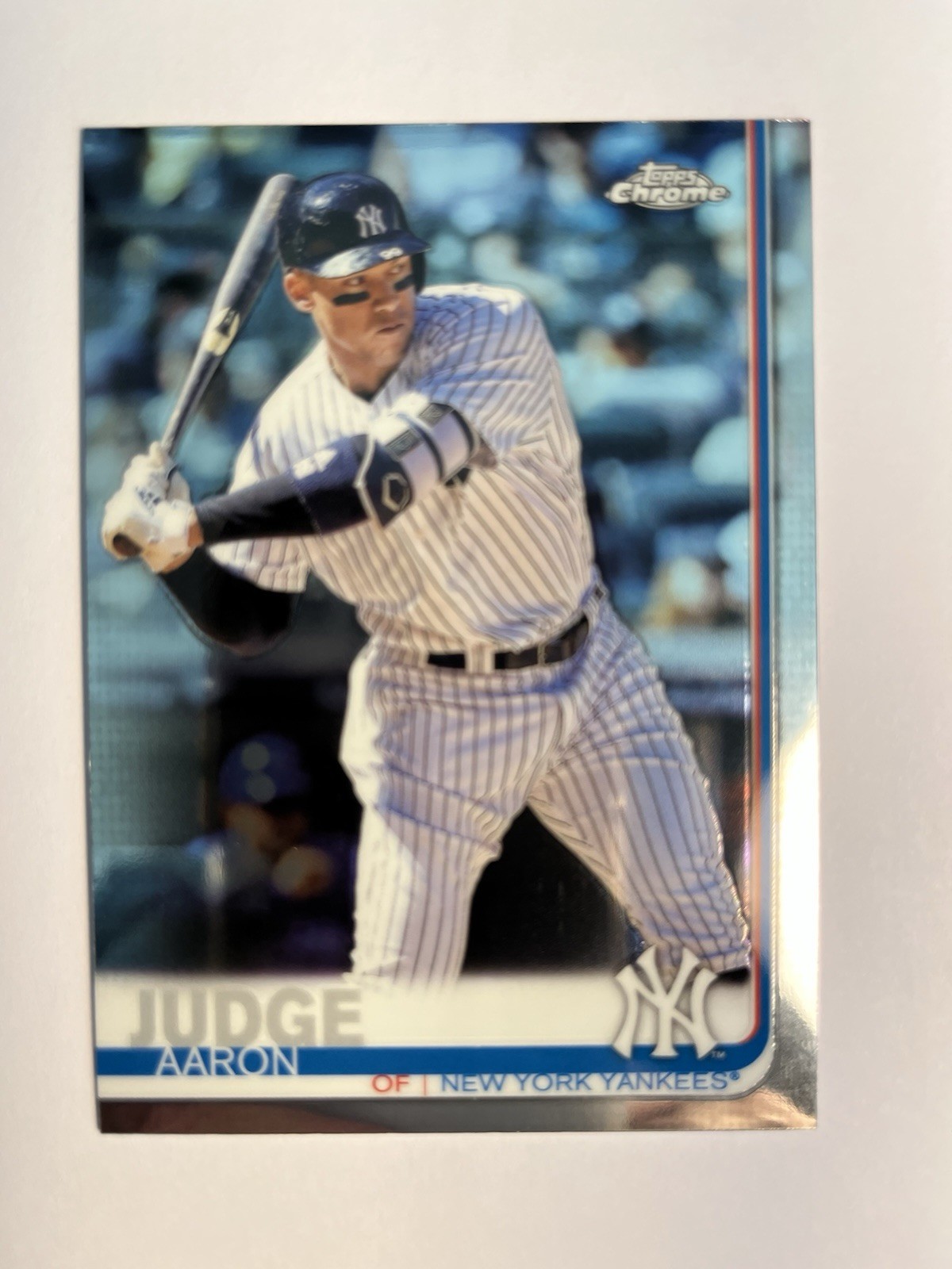 2019 Topps Chrome - Aaron Judge #100 Refractor‼️NYY⭐️MVP