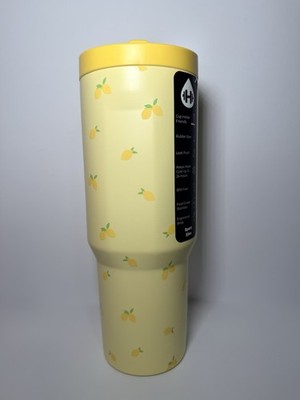 Hydrojug Limited Edition MAIN SQUEEZE LEMON   32oz Sport Traveler Tumbler NWT