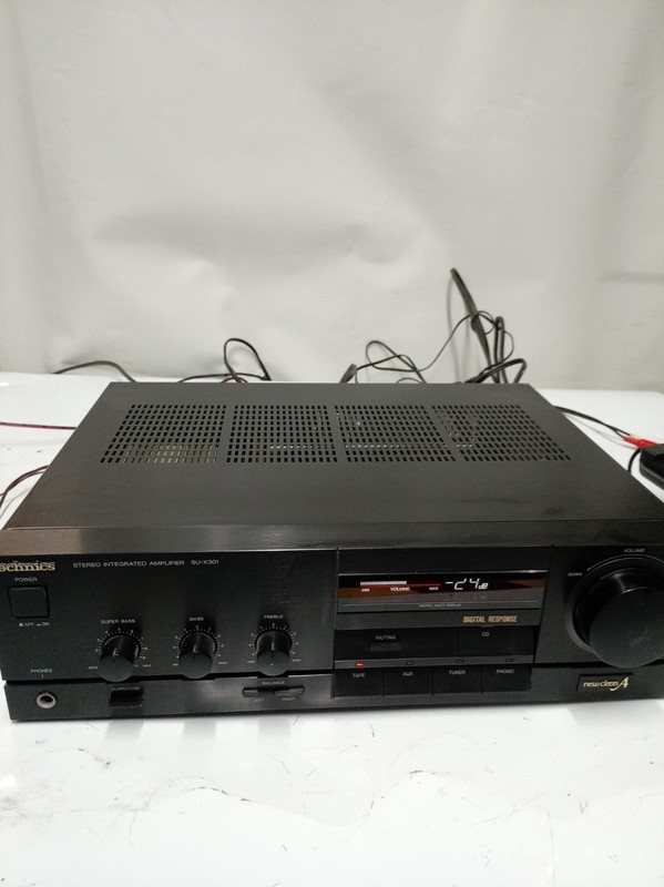 Technics SU-X301 New Class A 50w Separate Hifi Amplifier Tested Working