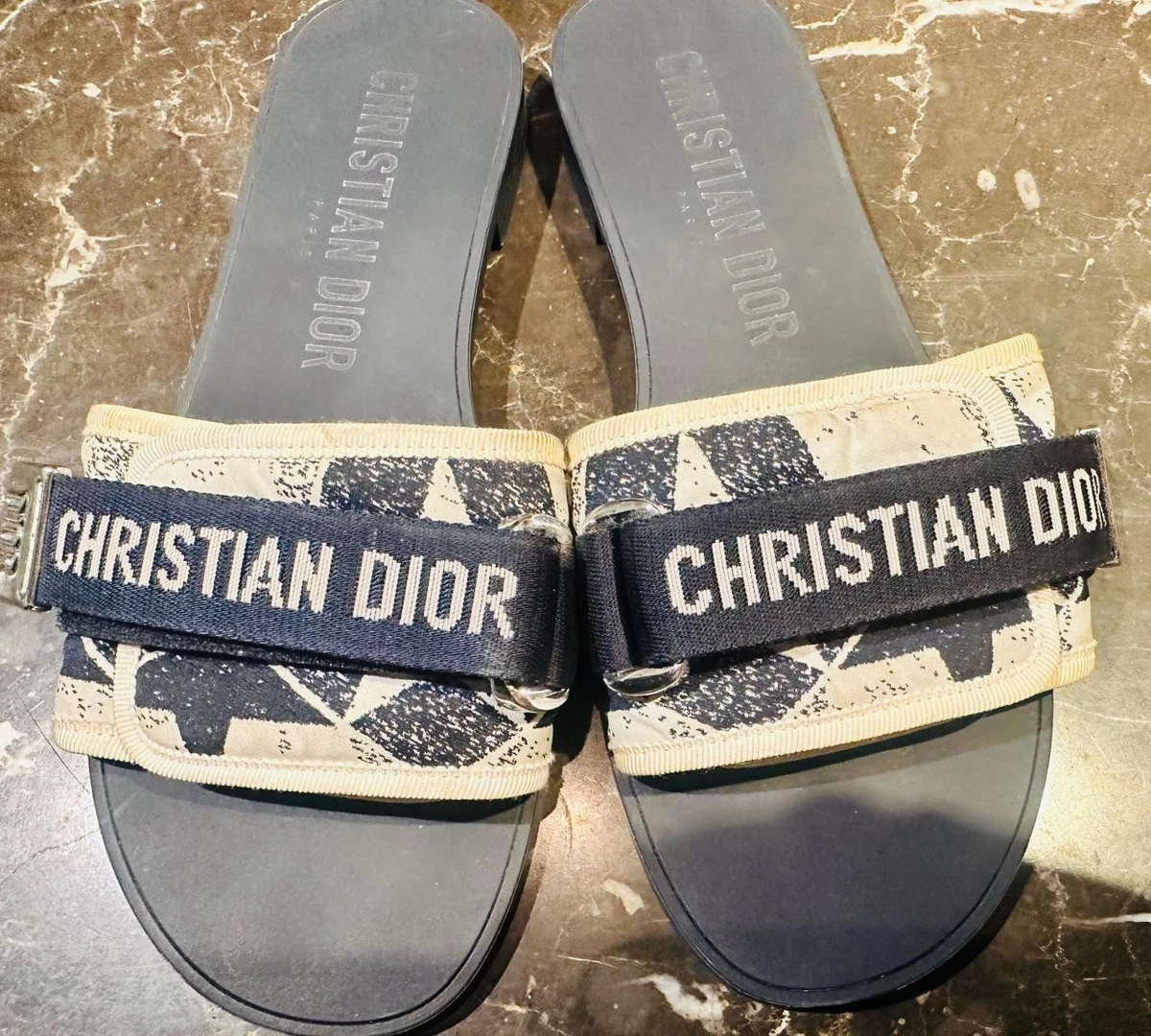 Dior Rubber Sandals for Women for sale - eBay