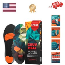 Sport Shock Absorbing Insoles - Basketball Athletic Shoe Cushioning Inserts M...