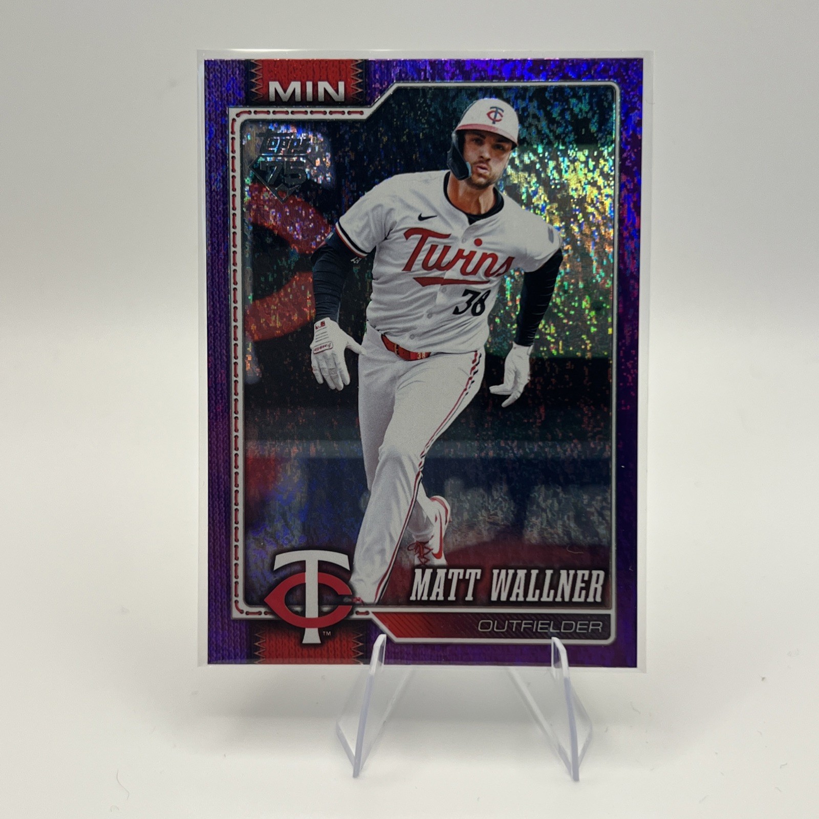 2026 Topps Series 2 Matt Wallner #426 Purple Holo Foil SP #/250 Twins