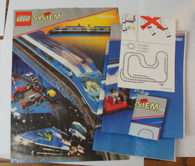 LEGO Railway Express Train 4561 - Complete parts, missing booklets
