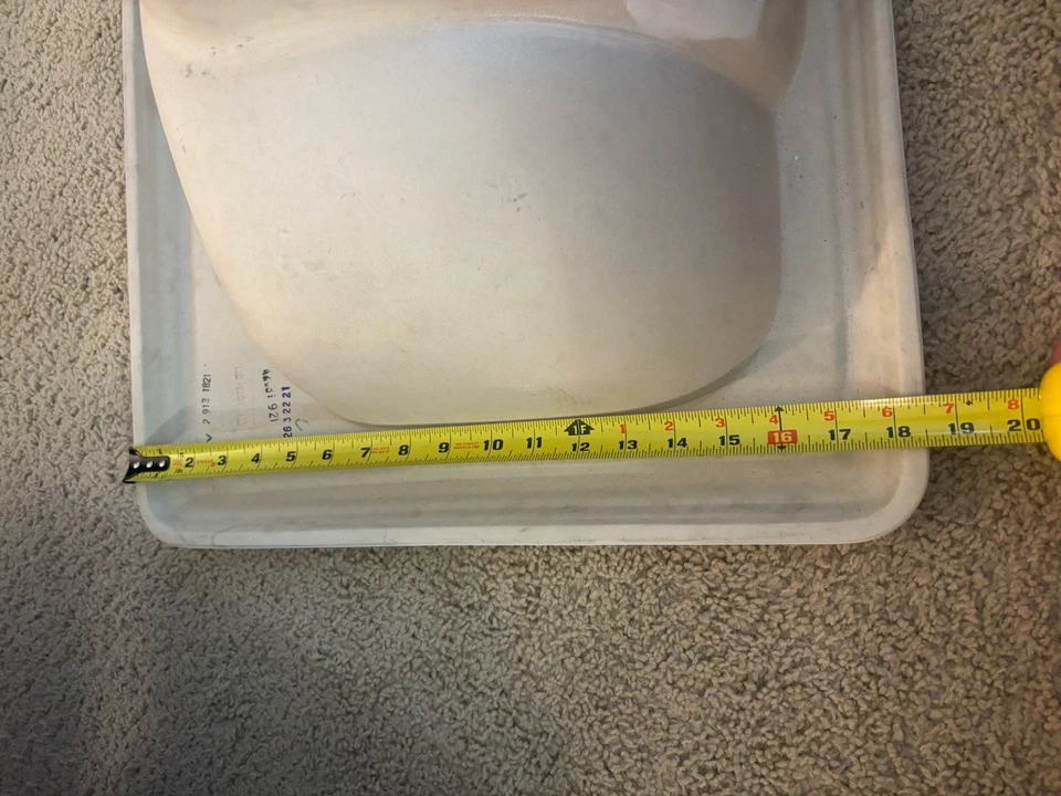 "Fregadero de baño TOTO LT531.8 Promenade 22x18.5"" - algodón auto ribeteado NUEVO Foto 4 de 4