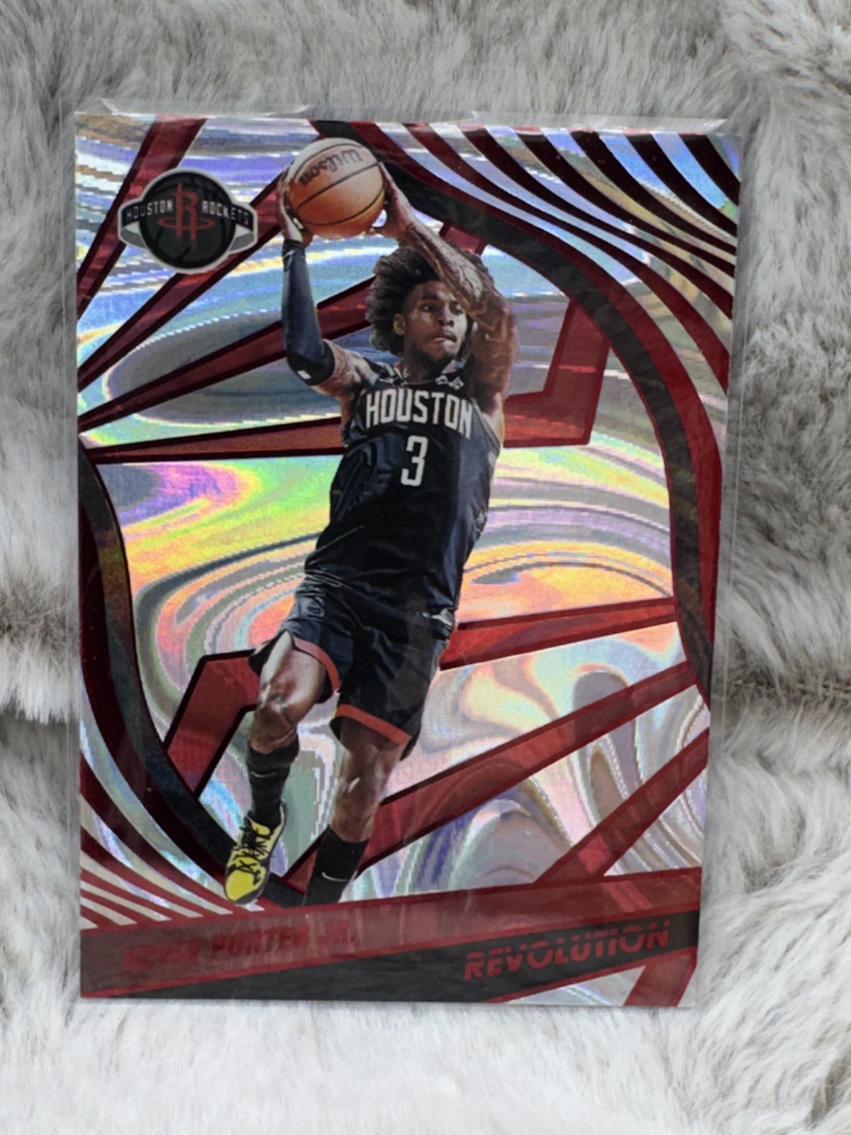 2021-22 Panini Revolution #15 Kevin Porter Jr. Asia Red