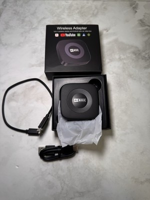 Wireless CarPlay Android Auto AI Box Adapter CXZ-715 5G WiFi Bluetooth USB-C