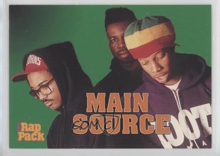 1991 Premier Cards The Rap Pack Main Source #74 0y59