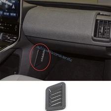For Toyota BZ4X 2023-2024 Look Co-Pilot Lower Air Outlet Vent Cover Carbon Fiber