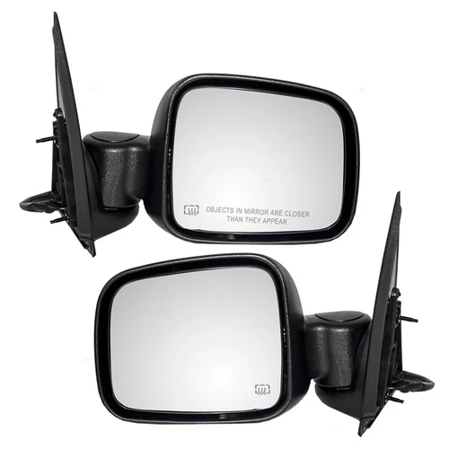 Power Mirror fits 2002-2007 Liberty Heated Manual Fold Set 55155839AI CH1321232