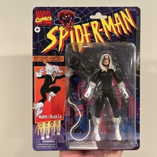 Marvel Legends RETRO Spider-man  BLACK CAT 6 inch Action Figure NEW SEALED