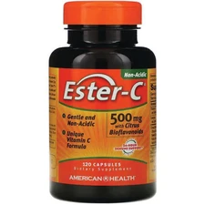 American Health Ester-C with Citrus Bioflavonoids 500 mg 120 Caps