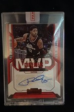 2023-24 Panini- Mvp Contenders Autographs Paul George #MVP-7 Red 10/25