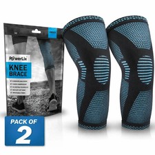 2POWERLIX Leg Sleeve - Best Knee Brace for Leg Pain for Men Women Knee Support