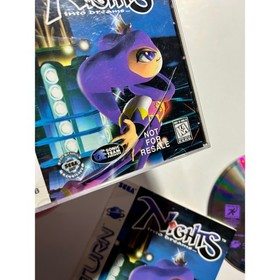 Nights into dreams (Sega Saturn)brand new with cracks🔥w/manual & sampler disc