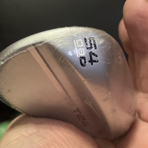 New Mizuno White Satin T24 54/08 D-Grind Sand Wedge, DG Tour Issue S400, Stiff - Picture 5 of 9