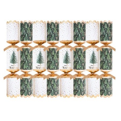 Premium Weihnachtsknacker 8er Pack Geschenke Hüte Xmas Dinner Deko