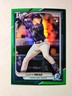 Curtis Mead 2024 Bowman Chrome RC GREEN REFRACTOR 58/99 Rays #49 Raw R6