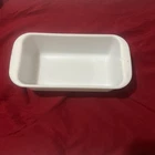 VINTAGE Pyrex #213 Opal White Milk Glass Loaf Pan 22x11 cm Baking Oven Microwave