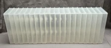 20 NEW Clear VHS Video Library Cases w/ Full Sleeve