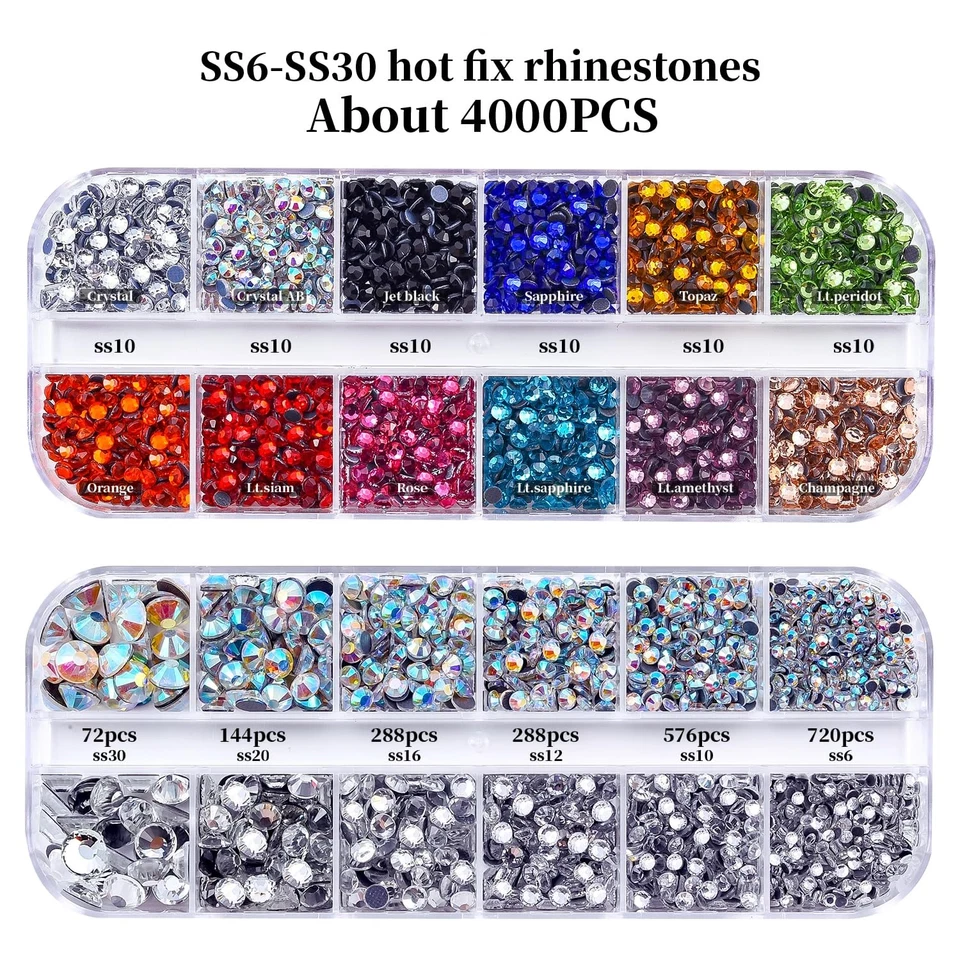 Blinginbox Hot Fix Applicator Tool, Hotfix Rhinestone Setter Bedazzler Kit wi... - Image 2 of 4