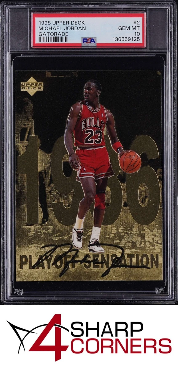 Michael Jordan PSA 10 Graded Basketball Trading Cards for sale | eBay