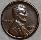 About Uncirculated 1925-S Lincoln Cent, Lustrous, Chocolate-Brown specimen.