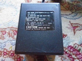 NEC TurboGrafx-CD AC ADAPTER ONLY! 11V OEM TG-16 - TESTED & WORKING! HES-ACA-02