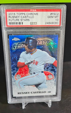 2015 Topps Chrome RUSNEY CASTILLO #FSC2 FUTURE STARS PSA GEM MINT 10 POP 1
