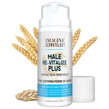 Imagine Dermatology Male Re-Vitalize PLUS - Oats Penile Health Cream for Men ...