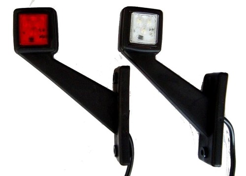 Juego de 2 luces LED marcadoras delanteras/traseras contorno subrayado luces de esquina 12V-24V - Imagen 4 de 14