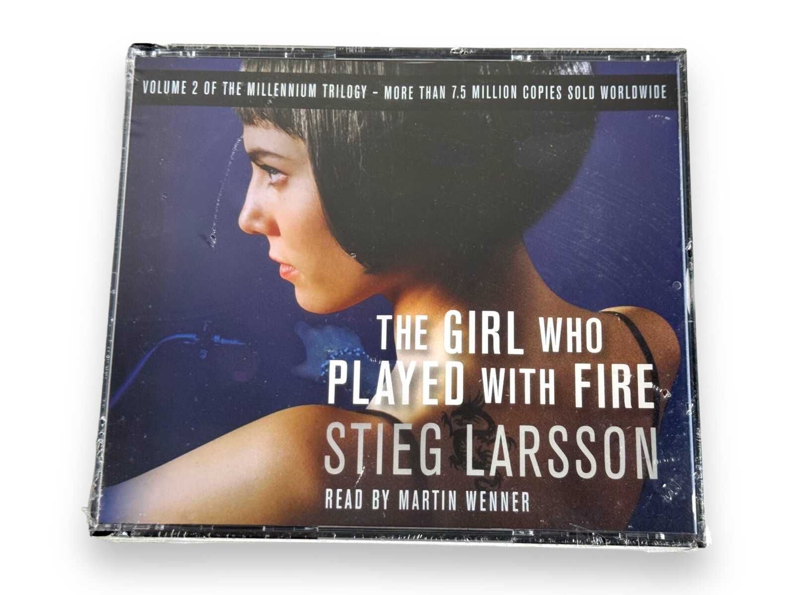 The Girl Who Played with Fire  by Stieg Larsson - Audiobook 6-CD Set New Sealed