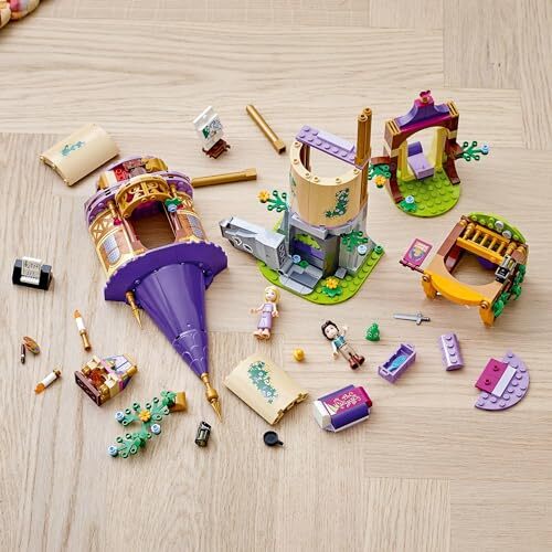 LEGO 43187 Disney Princess Rapunzel's Tower Buildable Castle Toy