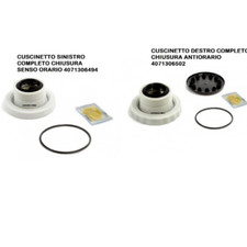 KIT CUSCINETTI LAVATRICE REX ELECTROLUX AEG CARICA ALTO 4071306494 + 4071306502 