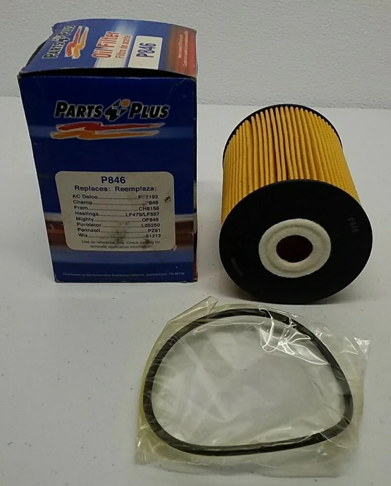 Filtro de aceite para motor automotriz P846 Parts Plus Filtro de aceite para motor P846 Foto 2 de 3