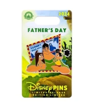 DISNEY FATHER'S DAY PIN  2024 PACHA TIPO And CHACA EMPEROR'S NEW GROOVE LR New