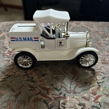 ERTL 1918 Ford Model T Runabout US Mail Coin Bank Die-cast Metal USA
