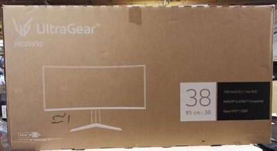 LG Electronics LG UltraGear 38GN950P-B gebogener Nano IPS 4K 38'' - Klasse C