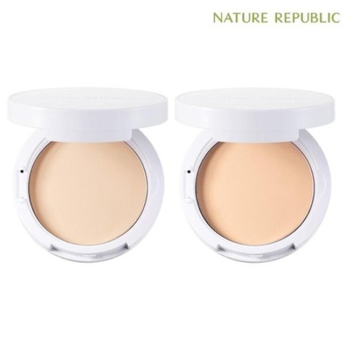 NATURE REPUBLIC Nature Origin Cover Two Way Pact 9g Natural Beige Pressed Powder - Picture 9 of 13