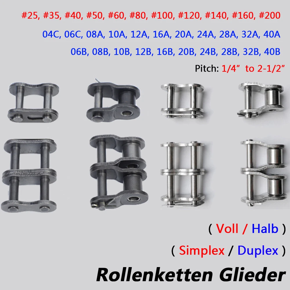 Catena a rulli semplice ANSI ASA 50-1 americana QRC 5/8 (5mt) [71105007 Catena a rulli semplice ANSI ASA 50-1 americana QRC 5/8 (5mt) [71105007