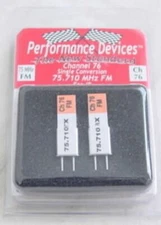 JR 75Mhz FM TX/RX Transmitter/Receiver Crystal Set Channel 76 75.710Mhz 6000076
