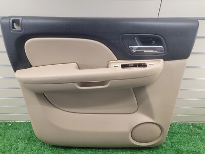 🔥07-13 CHEVY SILVERADO 1500 rear LEFT INTERIOR DOOR TRIM PANEL