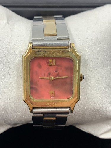 Vintage Pierre Cardin Watch Chromachron Swiss Limited Edition No 89 Rose Dial - Picture 12 of 24