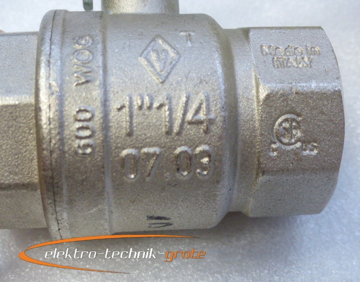 3-Wege Kugelhahn RB 1/4 Zoll – DN8 PN25, CW617N,  Produktbild-Vorschau 4