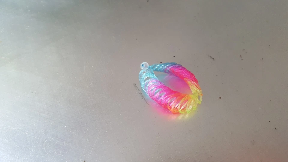 Regenbogen Armband Pride Rainbow bracelett neon Tattoo Choker Schwarzlicht UV - Bild 2 von 4