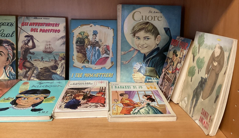 STOCK 13 ROMANZI PER RAGAZZI VINTAGE DA COLLEZIONE - VERO AFFARE - Immagine 2 di 4