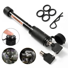 5/8" Trailer Hitch Pin Lock for 2" 3" 3-1/2" Heavy Duty Tow Hitch Receiver Lock