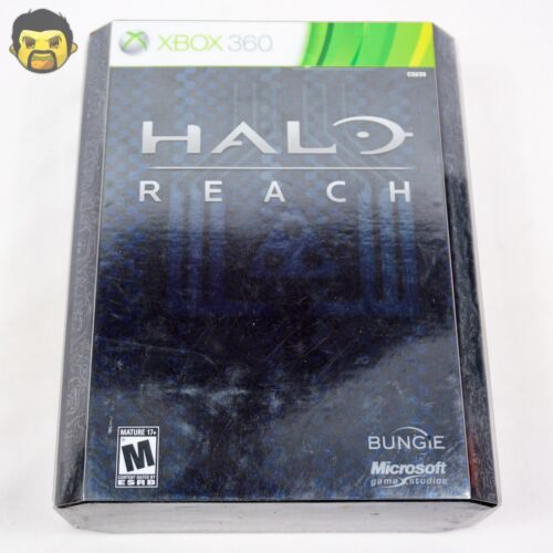 Halo Reach Xbox 360 CIB Limited Edition Microsoft Xbox 360 2010 Complete + Codes
