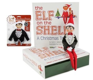 Elf-on-the-Shelf-A-Christmas-Tradition-Blue-Eyed-Boy-Light-Skinned-Scout-Tux