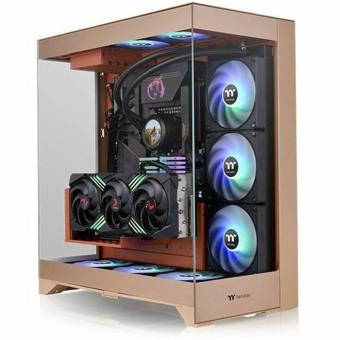 Корпус средней башни Thermaltake CTE E550 TG из гравия и песка